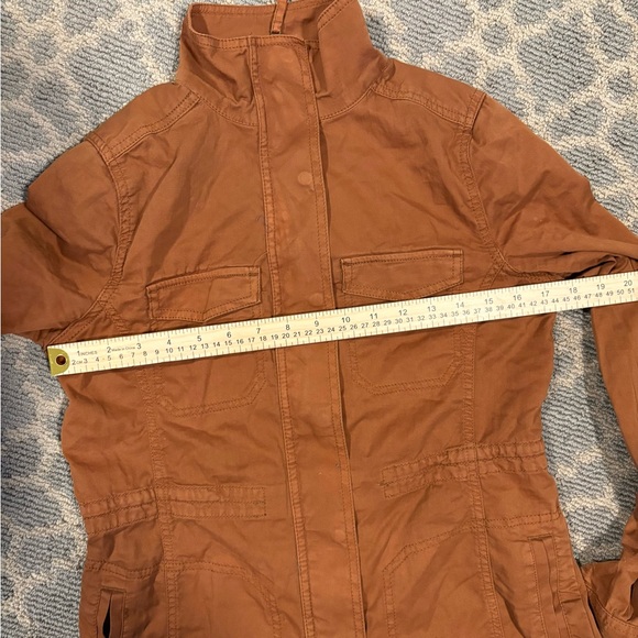 Sonoma Women's Tan Brown Utility Jacket XS | boho light jacket utility jacket - Picture 7 of 7